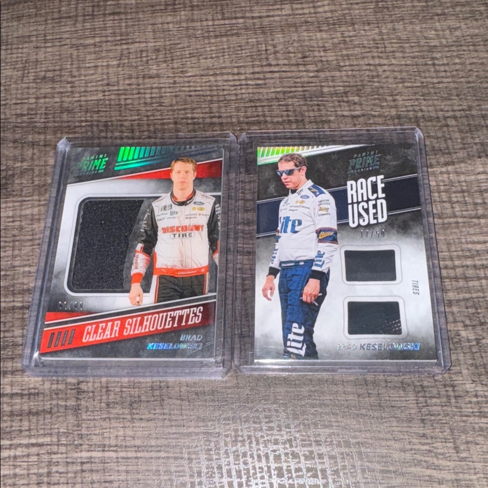 Brad Keselowski Race Used SSP Cards READ Description.